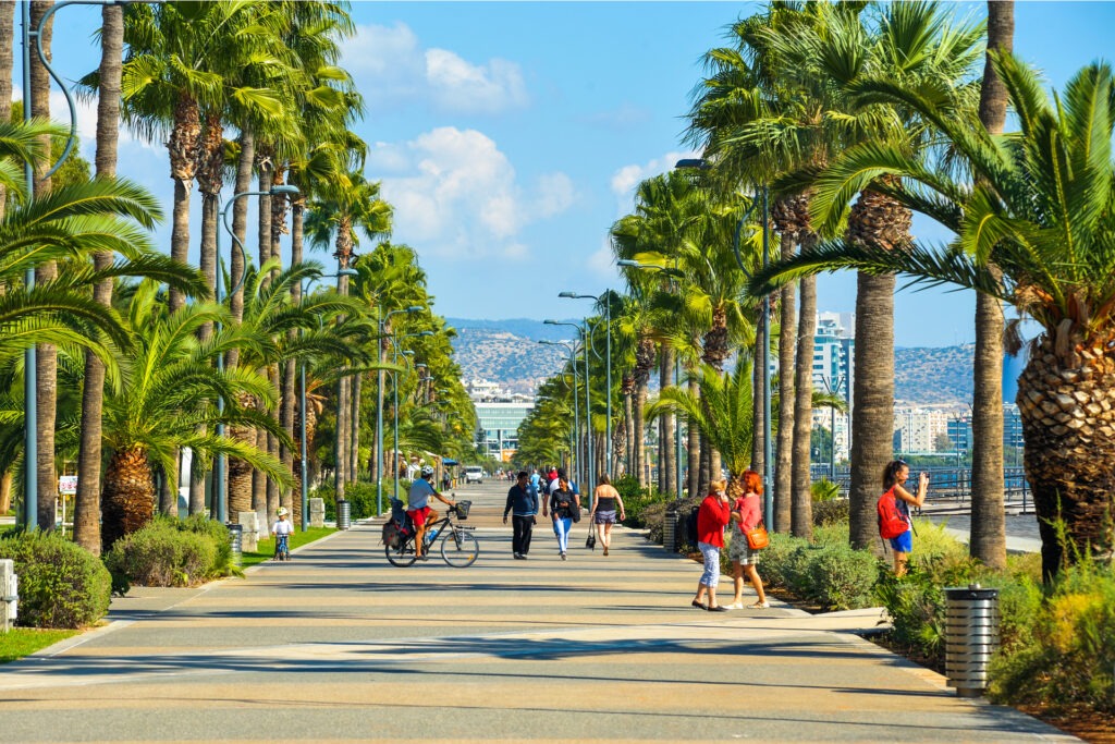 The Boardwalk in Limassol, Cyprus