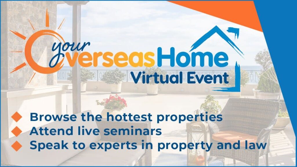 What's included in the Your Overseas Home Virtual Event