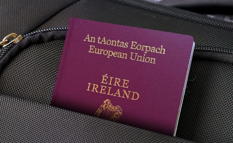travelling to austria on irish passport
