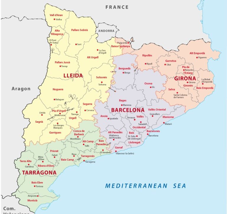 Catalonia Administrative Map 768x722 
