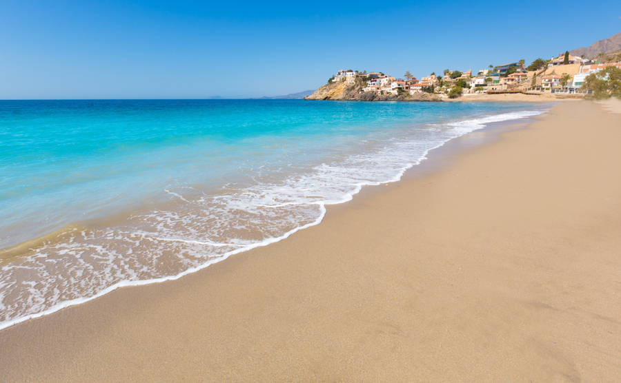 Bolnuevo beach in Mazarrón.