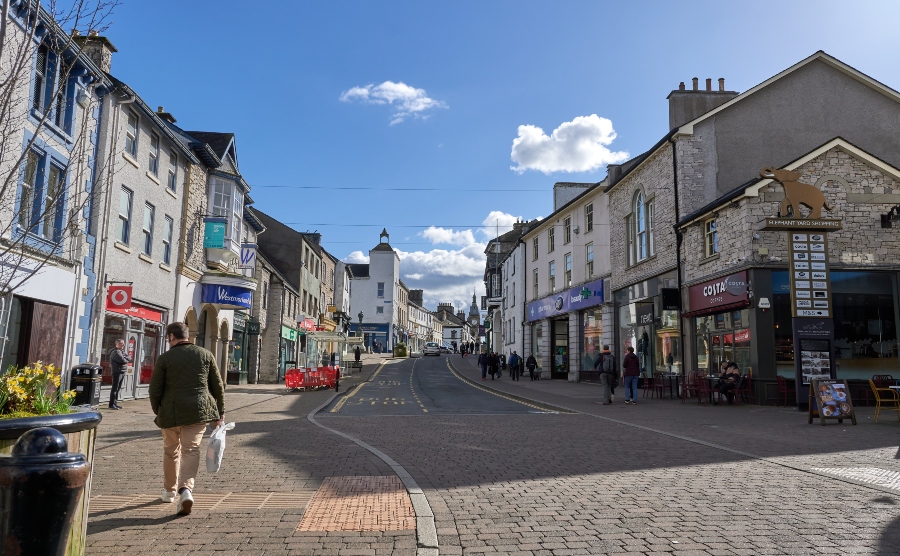 5 market towns in and around the Lake District